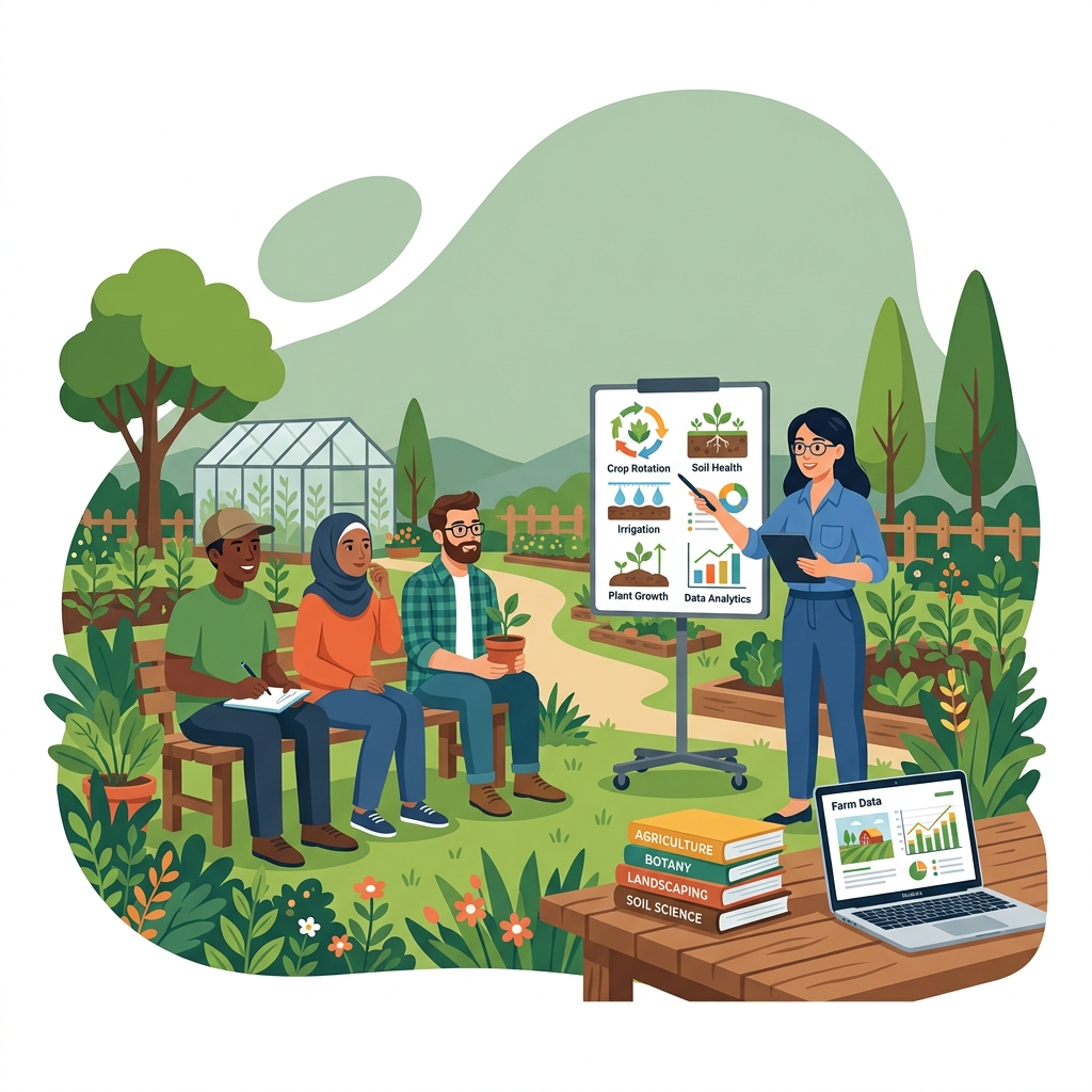 Empowering Growth Through Knowledge: EdTech for Landscaping & Agriculture