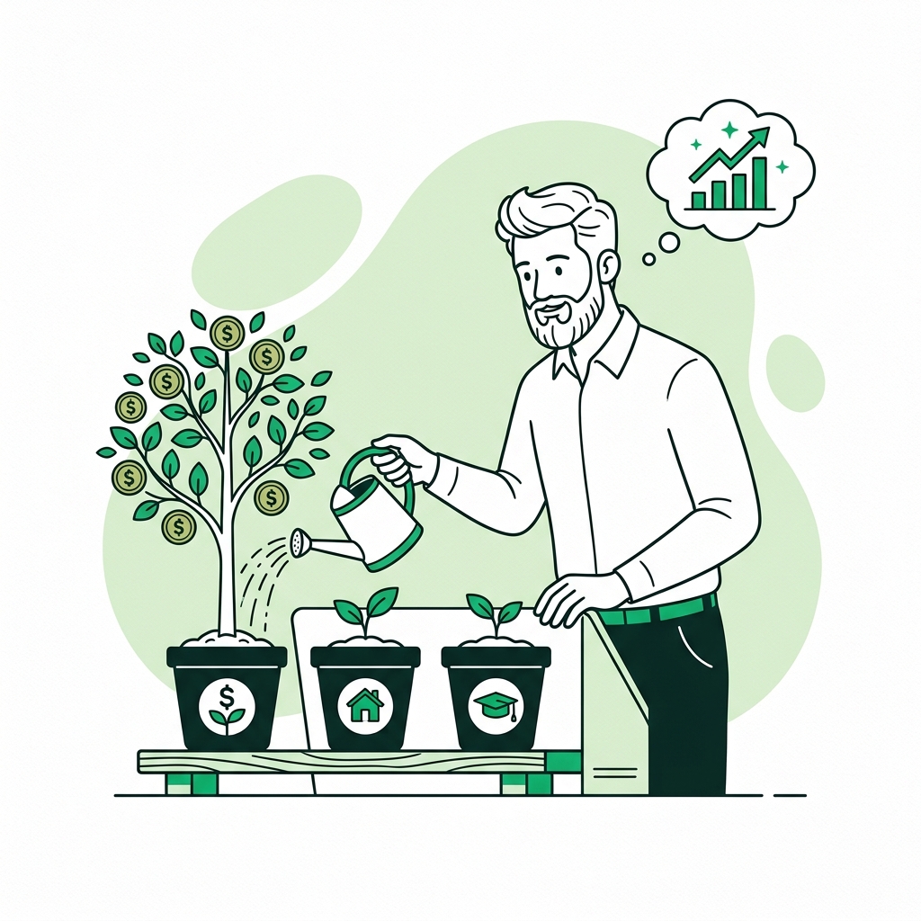 Maximize land potential illustration